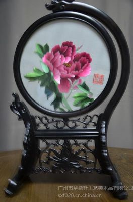 圣绣坊双面绣 传承广东刺绣精髓，打造单龙头艺术珍品